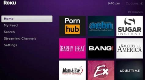 This Kodi adult addon provides endless options for XXX content and provides a variety of categories for films, live cams, hentai, and more. . Can you get porn on roku